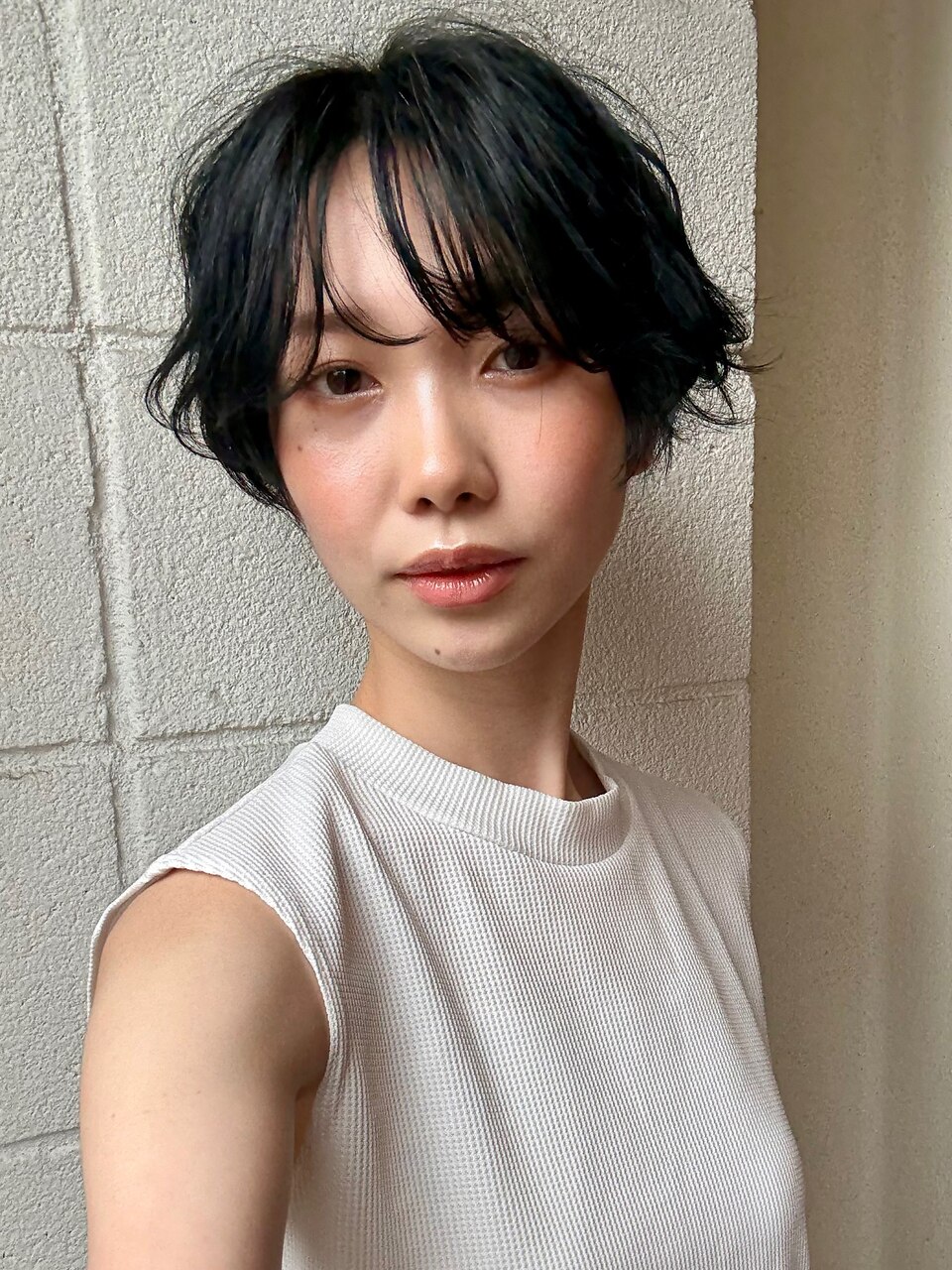 ニュアンスショートパーマ